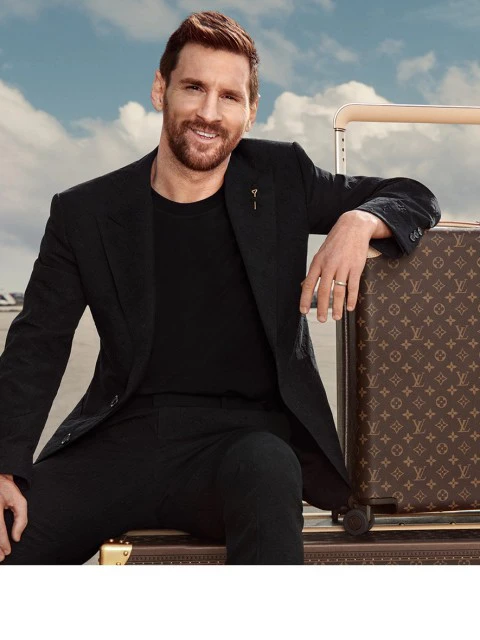 Mirá la impactante campaña de Louis Vuitton con Leo Messi como